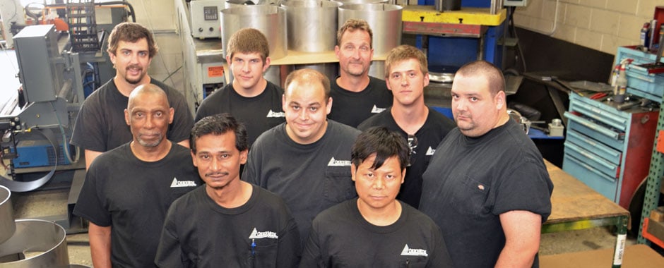 Assembly and Fabrication - Image of Weld and Fabrication Department Employees